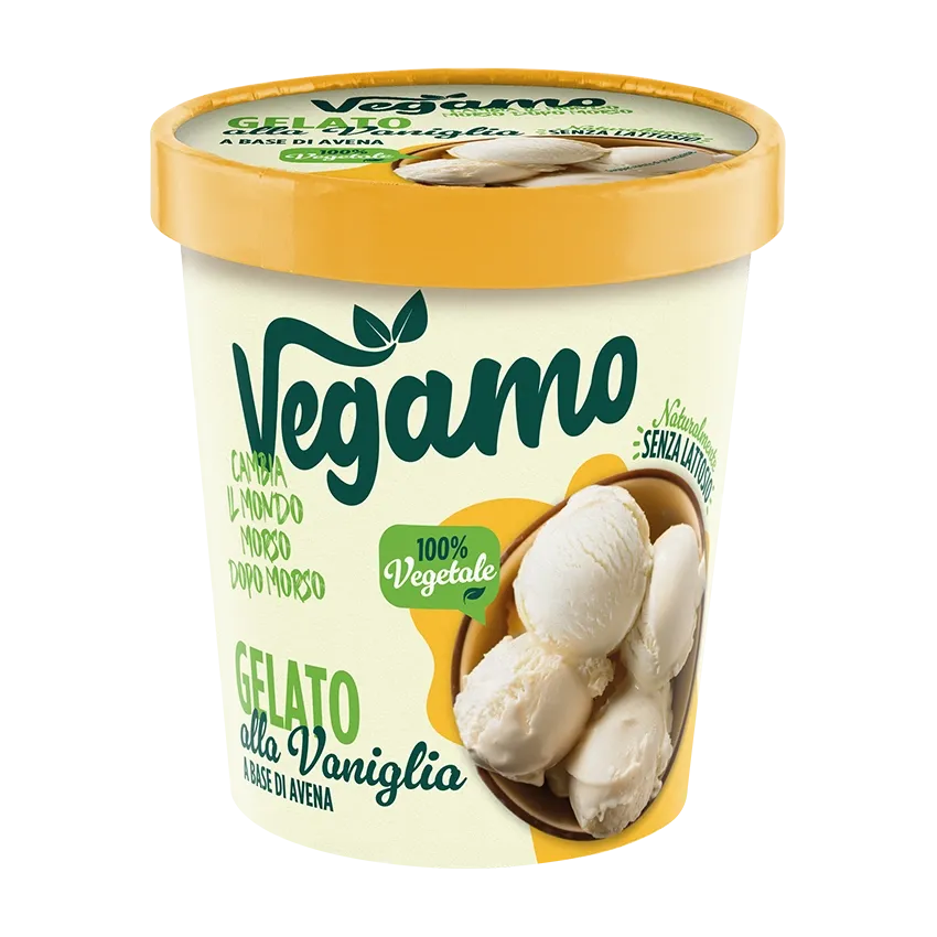 Foto Confezione Gelato Base Avena alla Vaniglia