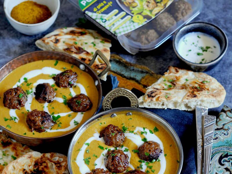 Polpette Malai Kofta con salsa cremosa all’indiana