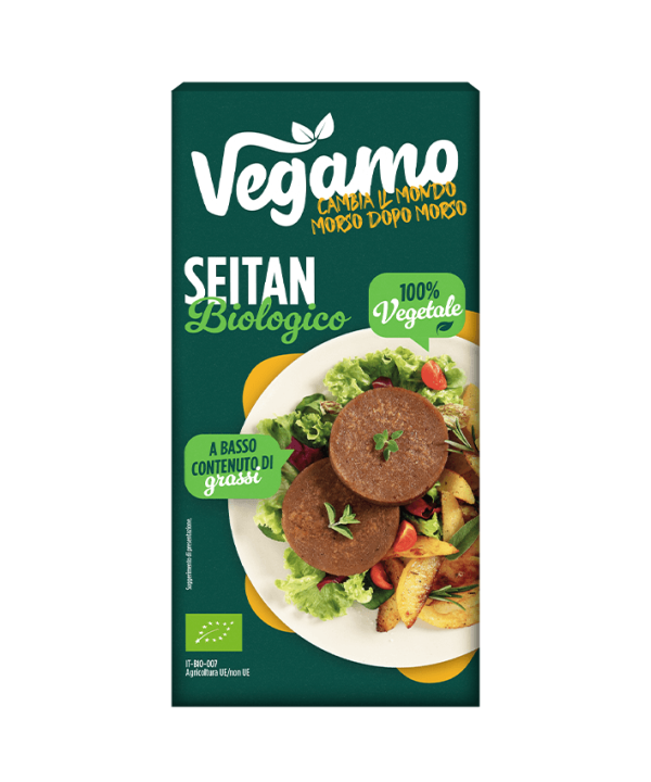 Seitan Biologico Vegano Bio Vegamo
