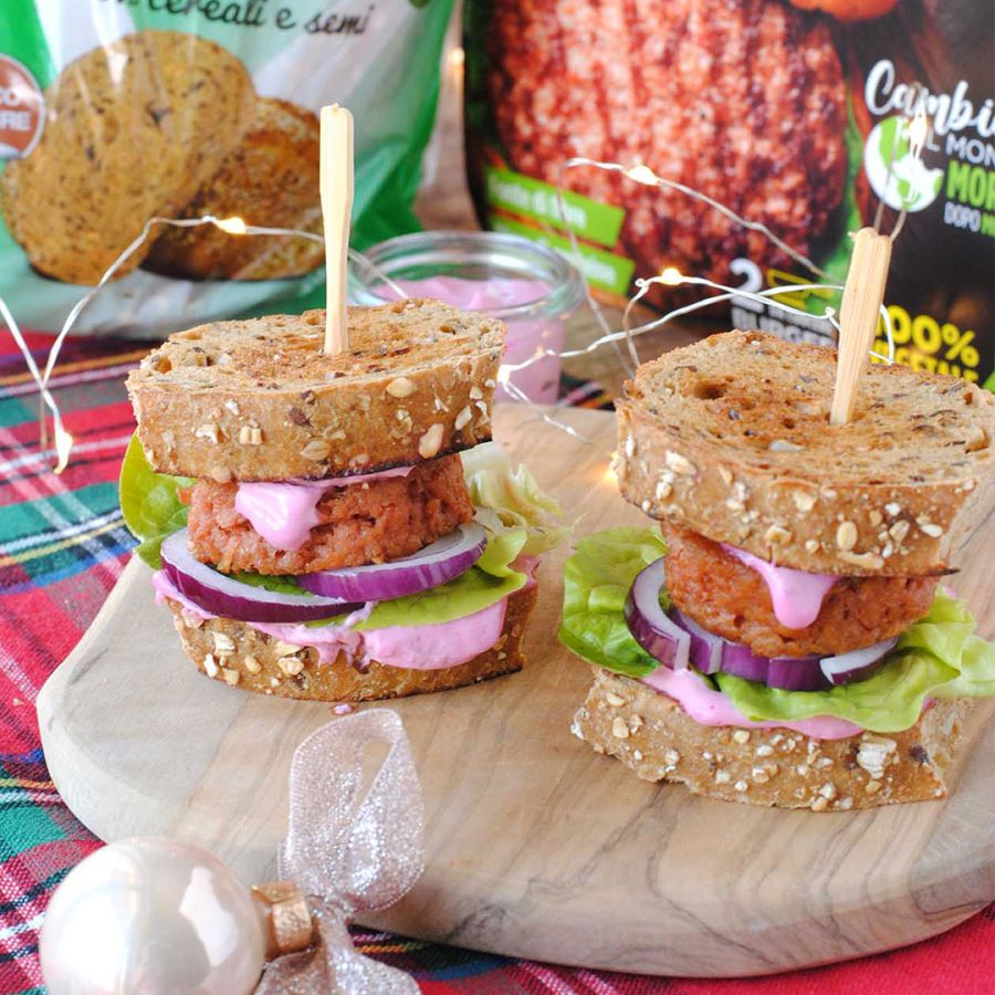 Mini burger con fantastic burger