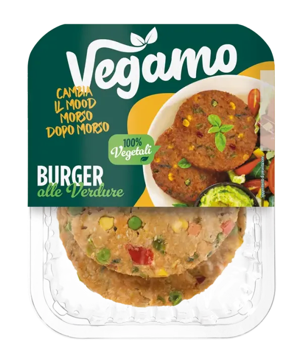 Burger con verdure Vegamo