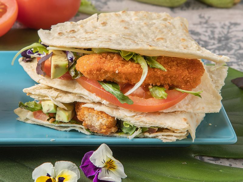 Piadina ai sapori di mare