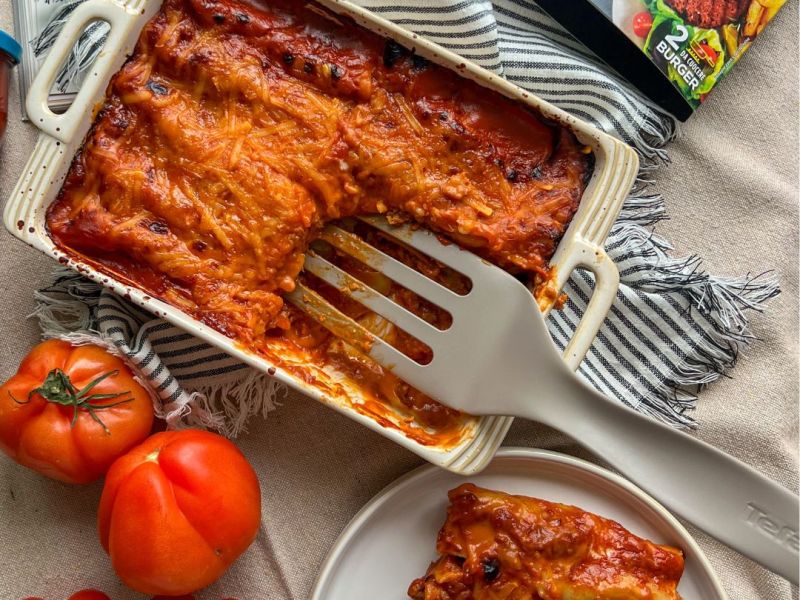 Cannelloni al ragù vegetale