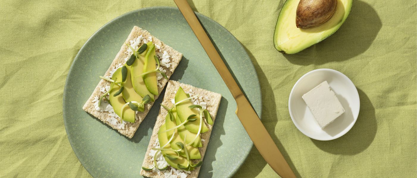 Piatto con Superfood vegani