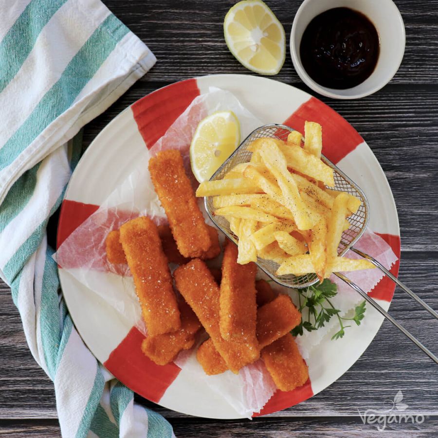 Bastoncini and chips con patatine al forno super croccanti