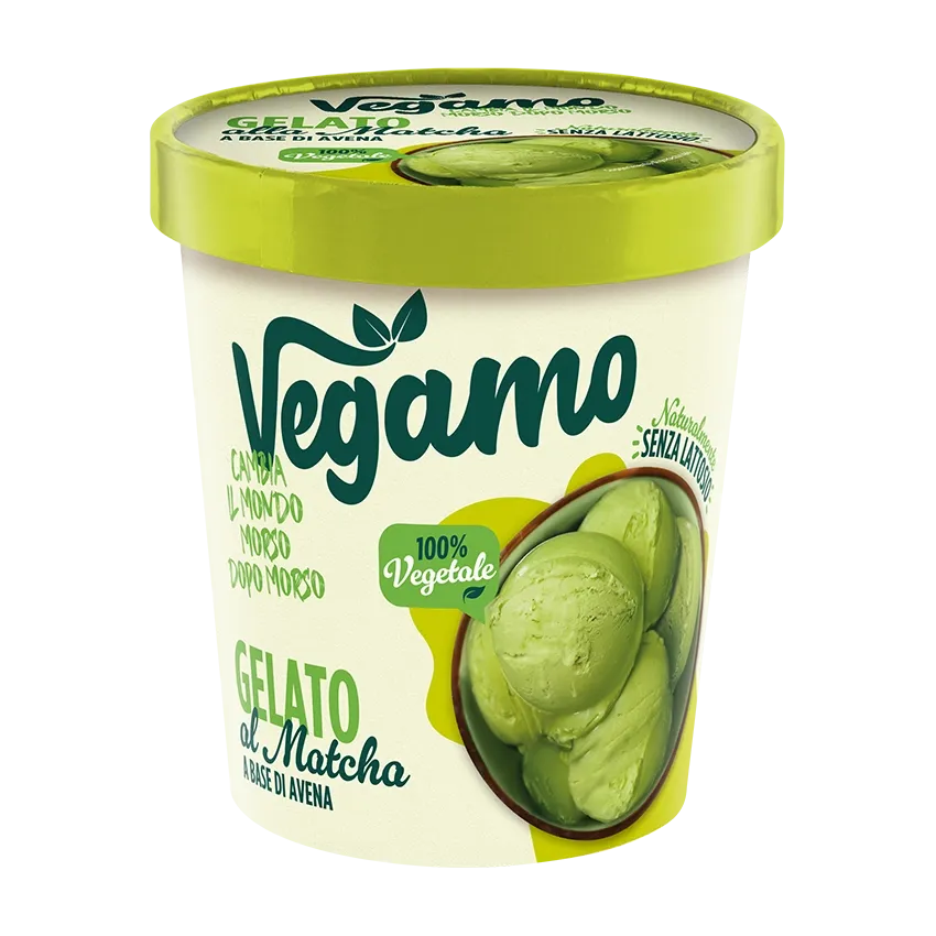 Foto Confezione Gelato Base Avena al Matcha
