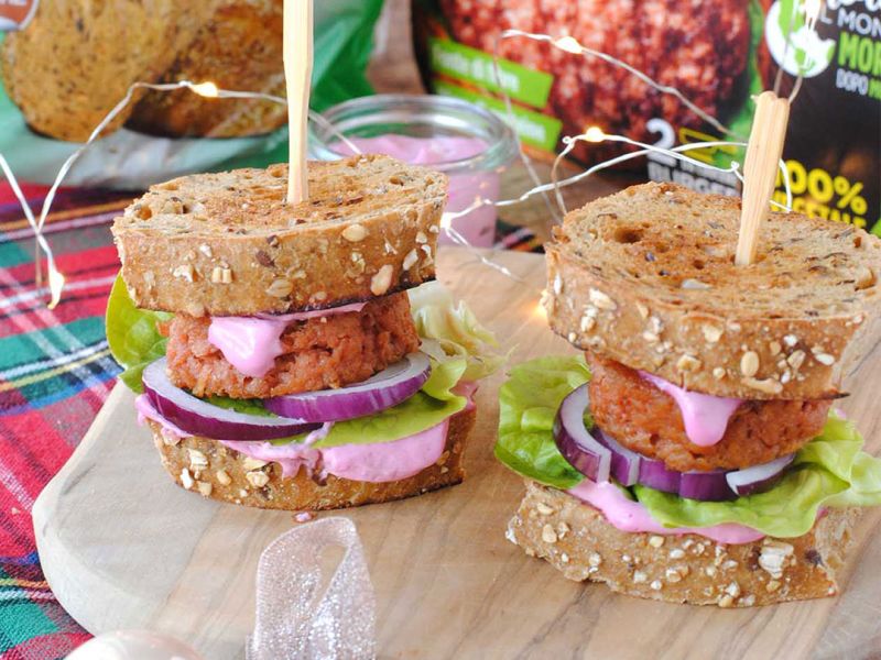 Mini burger con fantastic burger