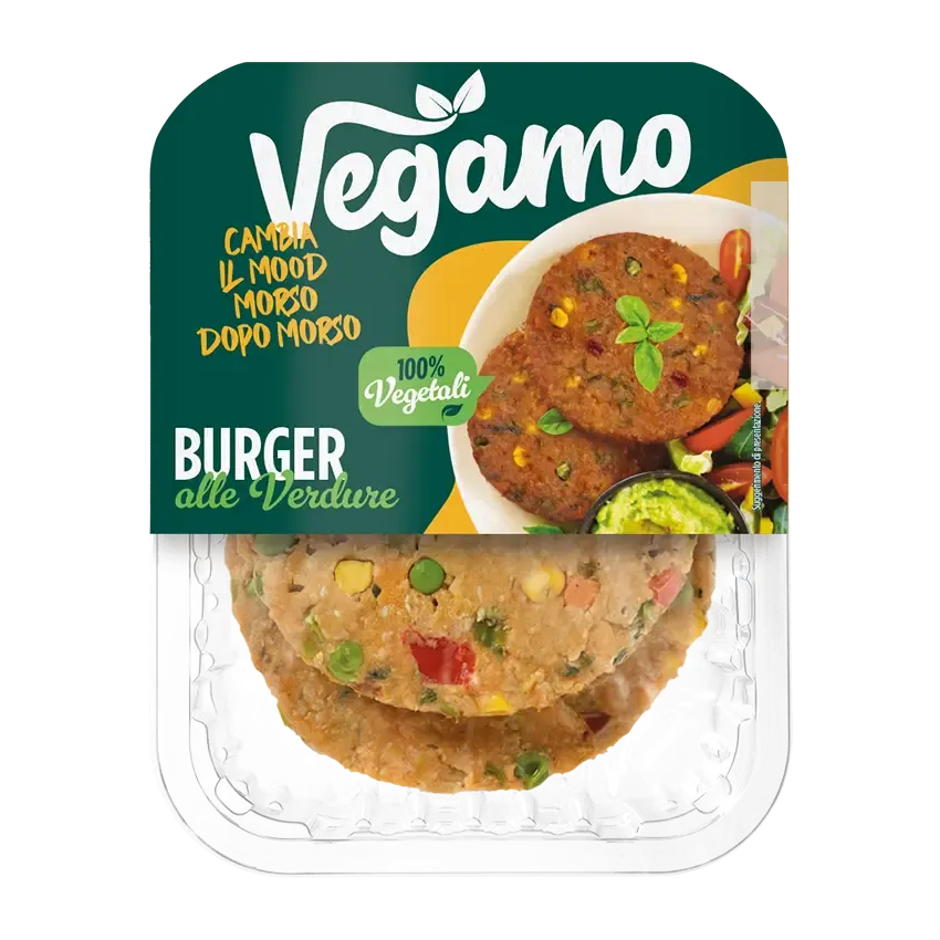 Burger con verdure Vegamo