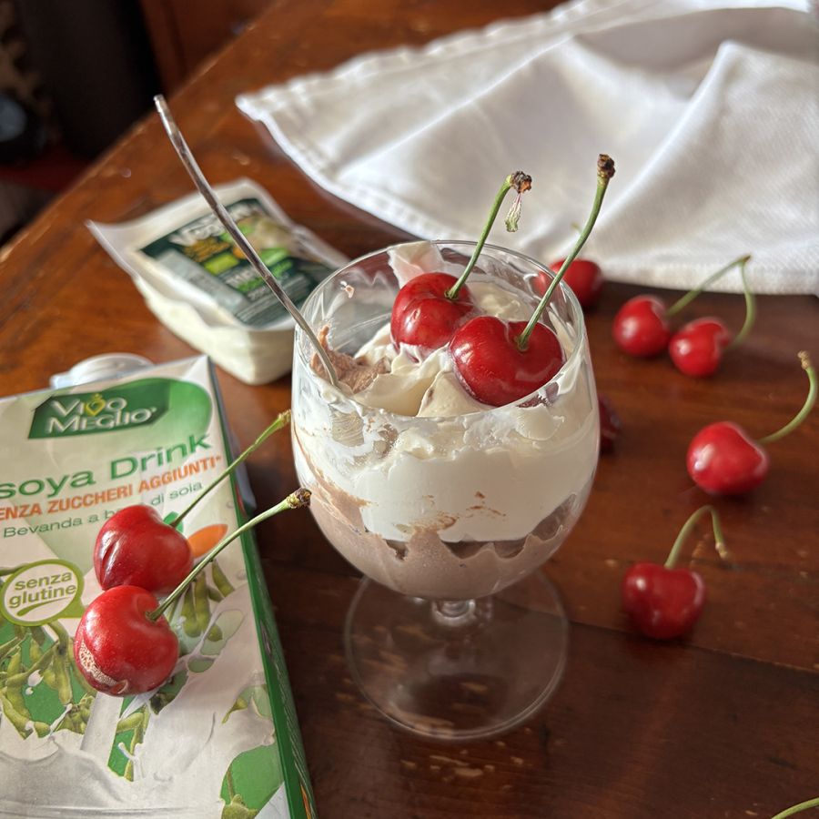 mousse di tofu