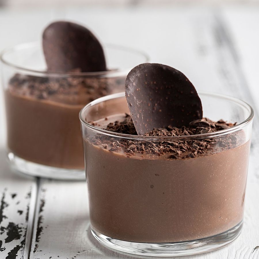 Mousse di cioccolato all’acqua