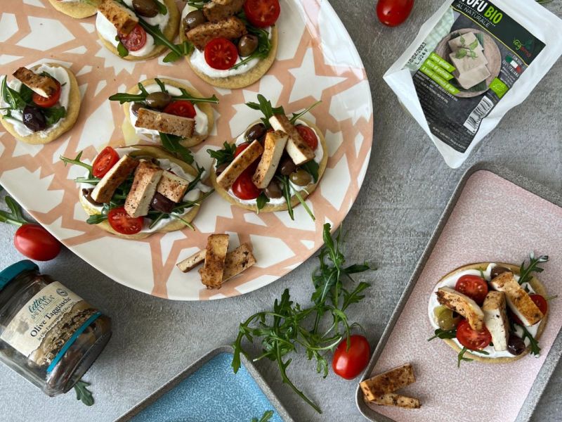 Focaccine Finger food Tofu