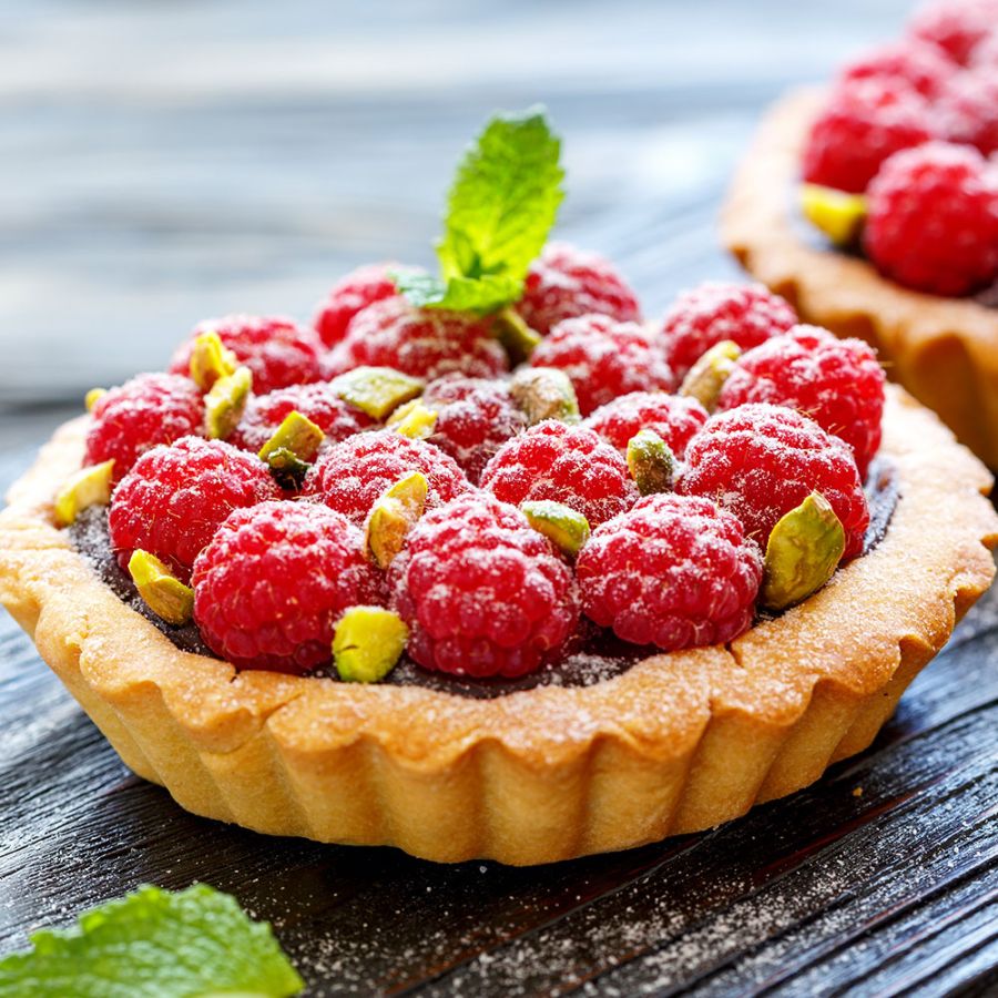 Crostata al cioccolato vegana
