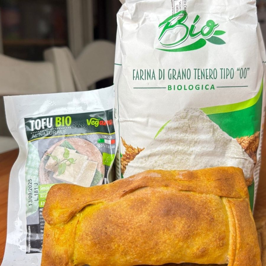Empanadas vegane con tofu bio vegamo e farina biologica md