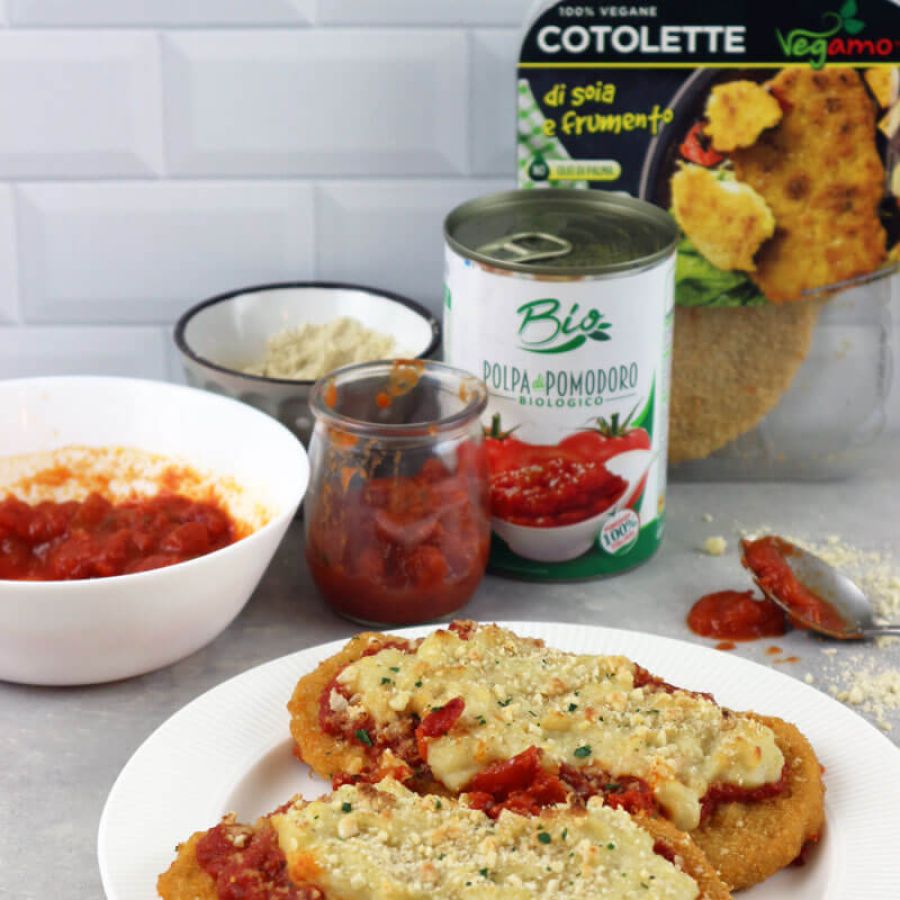Cotoletta alla parmigiana vegan