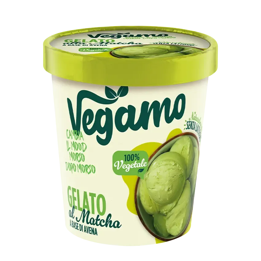 Foto Confezione Gelato Base Avena al Matcha