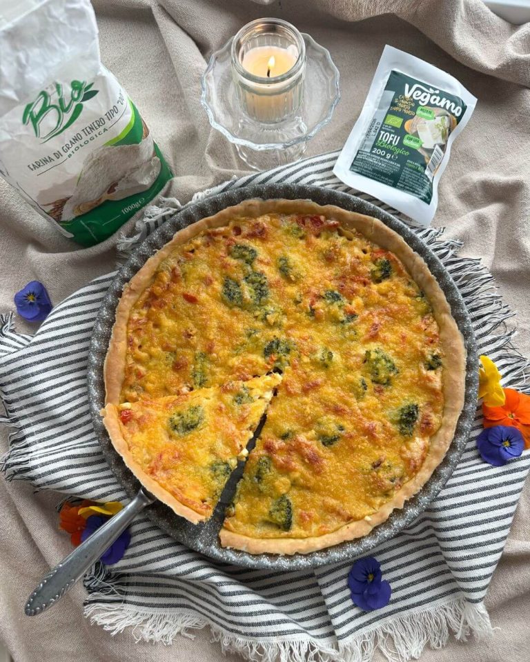 Immagine anteprima ricetta Quiche vegana con tofu e verdure