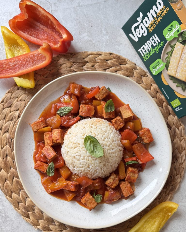 Immagine anteprima ricetta Tempeh ai peperoni