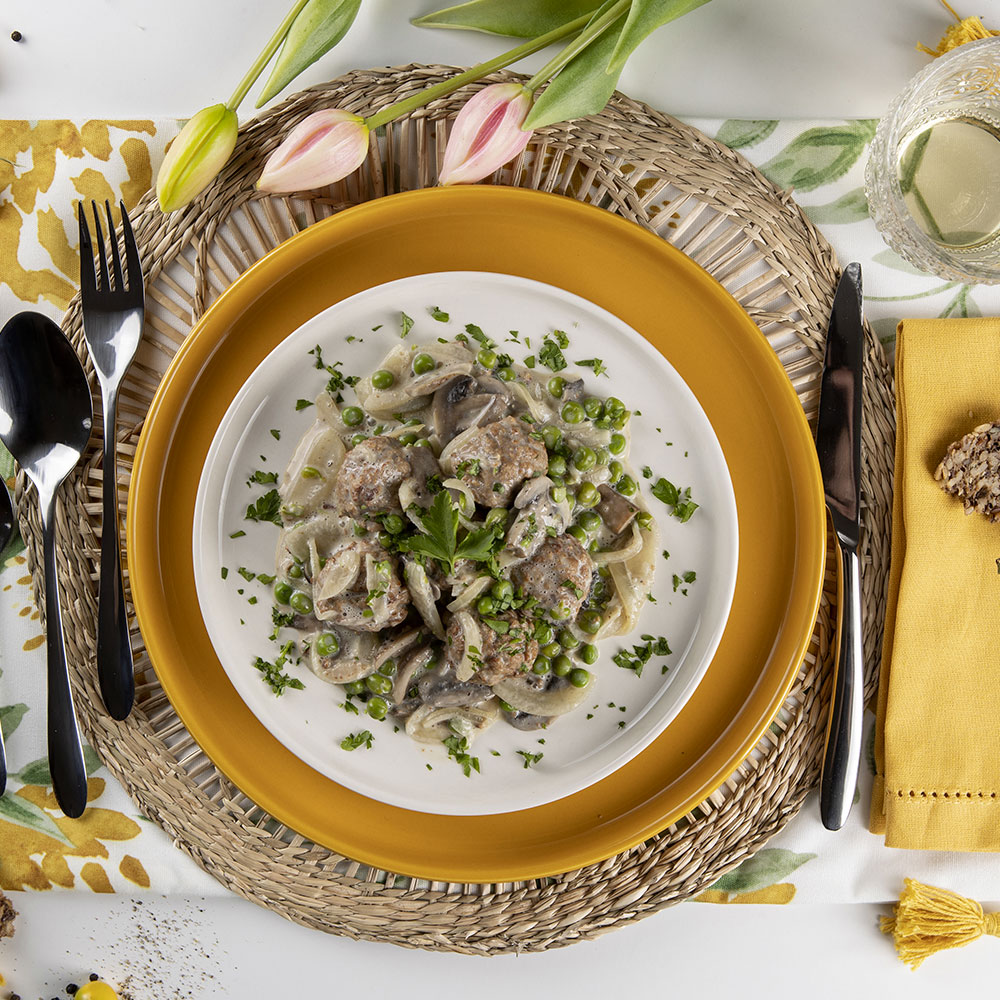 polpette vegetariane alla boscaiola