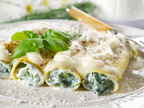 Cannelloni ricotta e spinaci