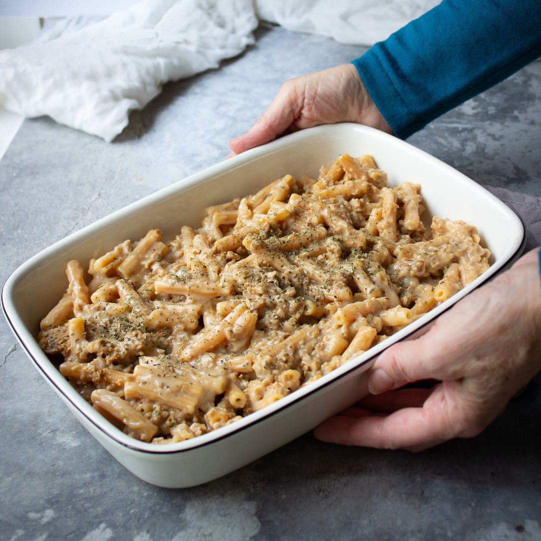 pasta di lenticchie pasticciata