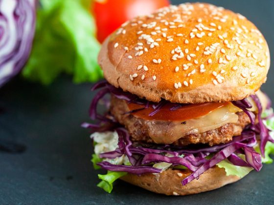 Ricetta hamburger vegano con hummus