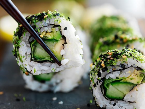 Sushi vegano